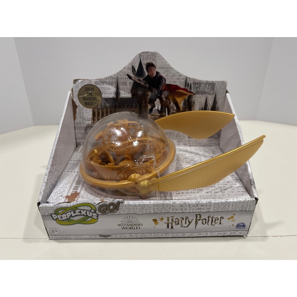 Perplexus GO Harry Potter Golden Snitch 3D Maze Puzzle Wizarding World Challenge